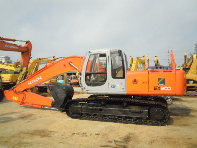 Yeni Boya Ikinci El Ekskavatorler Satilik Japonya Hitachi Ex200 5 Ekskavator