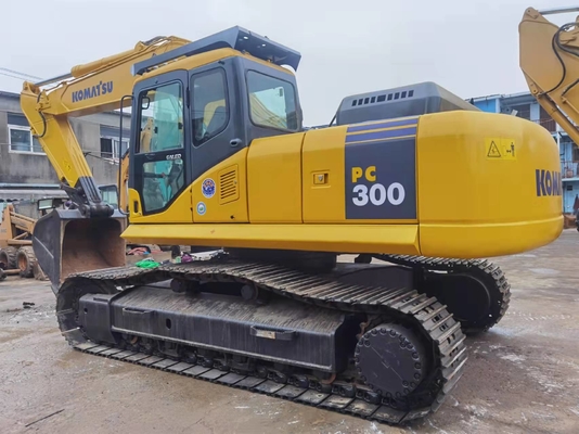 1.4m3 Kova 30t Hidrolik Paletli Kullanılmış Komatsu Ekskavatör PC300-7