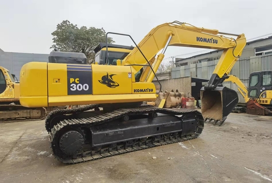 1.4m3 Kova 30t Hidrolik Paletli Kullanılmış Komatsu Ekskavatör PC300-7
