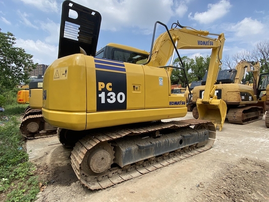 Hidrolik Paletli İkinci El Komatsu Ekskavatör PC130-7 0.53m3 Kovalı