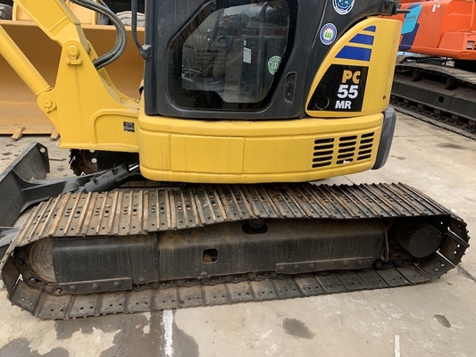 5160KG3 Hidrolik Paletli İkinci El Komatsu Ekskavatör 5 Ton PC55MR-2