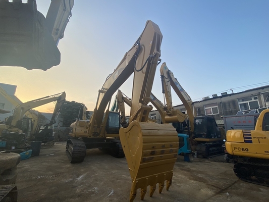 30t İkinci El CAT 330CL Hidrolik Paletli Ekskavatör 1.7m3 Kova 35108kg