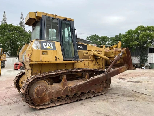Kullanılmış Caterpillar D7G2 Hidrolik Paletli Buldozer Çalışma Ağırlığı 20580kg