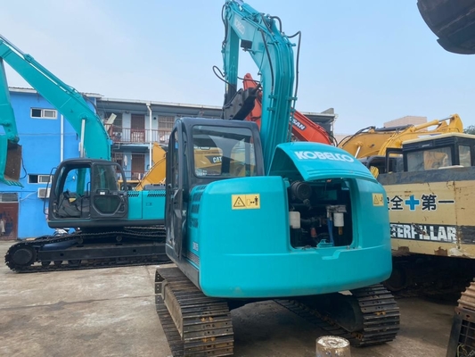 7t İkinci El SK75-8 Hidrolik Paletli Ekskavatör, 0.4m3 Kovalı 6850KG