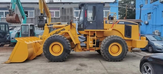 Çalışma Ağırlığı 16800kg ile Kullanılmış Liugong Tekerlekli Yükleyici CLG856