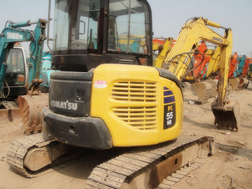 Komatsu PC55MR - 2 ikinci el kazıcı 12V voltaj ve döner yığın 5160kg