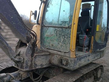 Mini Kullanılmış Volvo Excavator EC55 0.14cbm Kova Kapasitesi Original Turbo ile