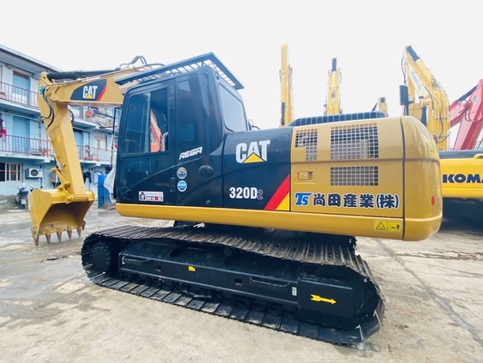 İkinci el CAT Caterpillar 320D Hidrolik sürünen kazıcı 20 ton