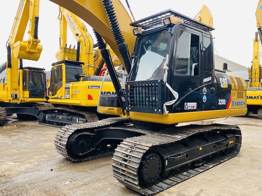 İkinci el CAT Caterpillar 320D Hidrolik sürünen kazıcı 20 ton