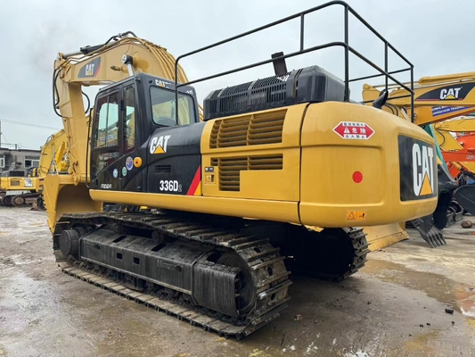 Orijinal Japonya Cat 336D ikinci el kazık makinesi, Caterpillar Kullanılmış Çizgi Kazık makinesi 36 Ton