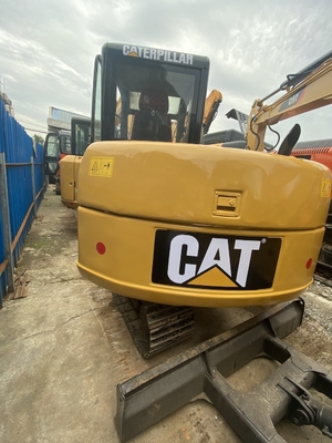 Orijinal Japonya Cat 306D ikinci el hidrolik sürünen kazıcı, Caterpillar kullanılmış ray kazıcı 6 ton