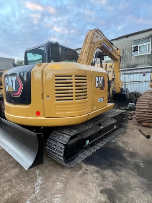 Orijinal Japonya Cat 307E ikinci el kazıcı, Caterpillar kullanılmış ray kazıcı 7 ton