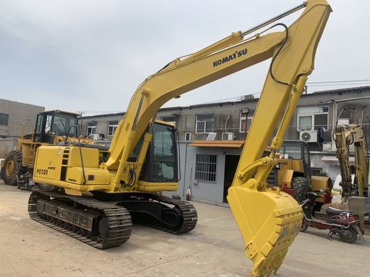 12 tonluk Japon orijinal kullanılmış Komatsu PC120-6 sürünen kazıcı satılıyor