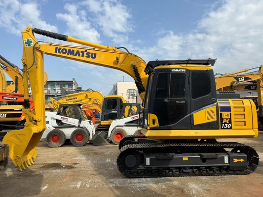 13 Ton Asıl Japonya İkinci El Komatsu PC130-7 Sürünen Kazıcı Satışta