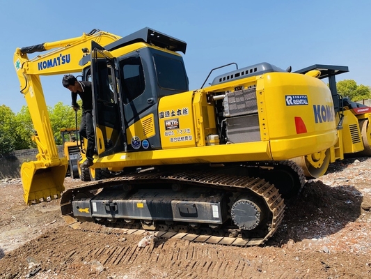 20 Ton Asıl Japonya İkinci El Komatsu PC200-7 Sürünen Kazıcı Satışta
