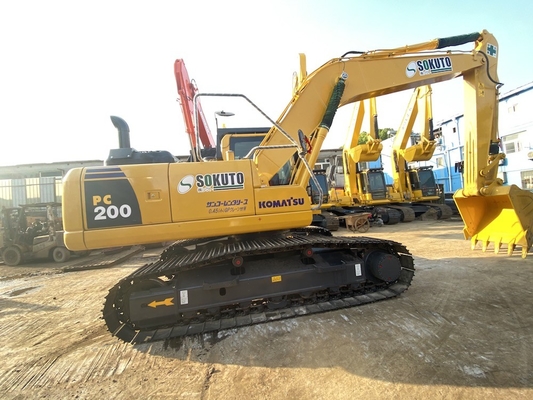 20 Ton Asıl Japonya İkinci El Komatsu PC200-8 Sürünen Kazıcı Satılık