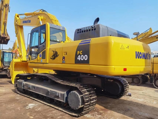 40 Ton orijinal Japon ikinci el Komatsu PC400-8 sürünen kazma makinesi Satışta