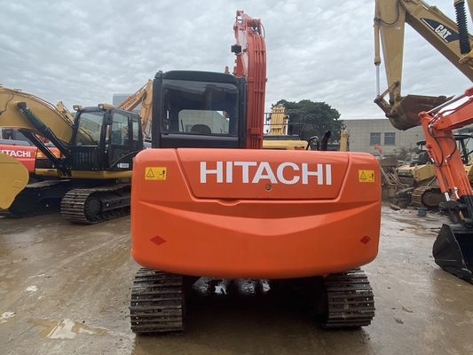 6 tonluk Japon orijinal kullanılmış Hitachi ZX60 sürünen kazıcı 40.5 kW motor gücü ve 0.22m3 kova kapasitesi ile