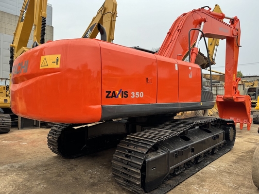 35 tonluk Japon orijinal kullanılmış Hitachi ZX350 sürünen kazıcı 202KW motor gücü ile