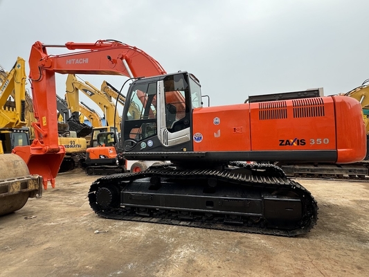 35 tonluk Japon orijinal kullanılmış Hitachi ZX350 sürünen kazıcı 202KW motor gücü ile