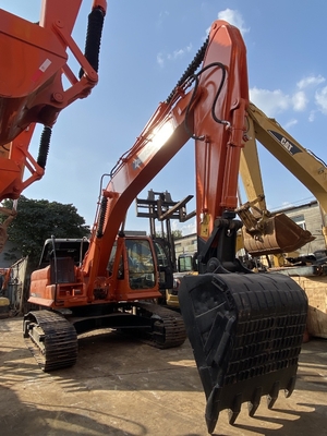 30 tonluk orijinal kullanılmış Doosan DX300 sürünen kazıcı 1.27 m3 kova kapasitesi ile
