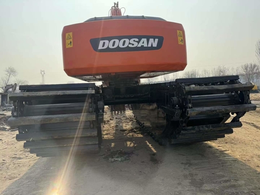 22 ton orijinal kullanılmış Doosan DH220 sürünen kazıcı 0.5-1.18 m3 kova kapasitesi ile