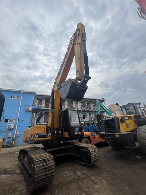 21 Ton Kullanılmış Sany SY215C 1.1 m3 kova kapasitesi ile hidrolik kazıcı