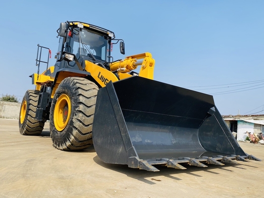 5 ton kullanılmış Liugong CLG856H tekerlekli yükleyici 3cbm kova yükleyici