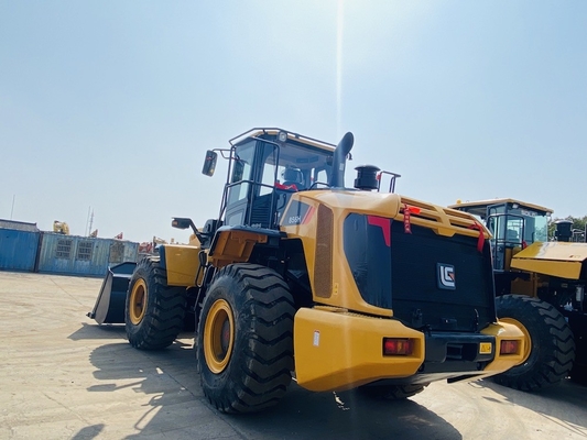 5 ton kullanılmış Liugong CLG856H tekerlekli yükleyici 3cbm kova yükleyici