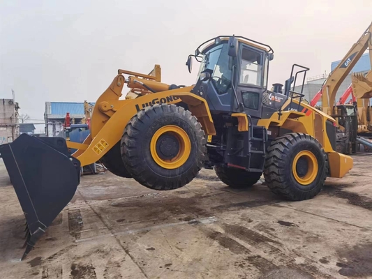 5-6 ton Kullanılmış Liugong CLG860H tekerlekli yükleyici 3.5 m3 kova yükleyici