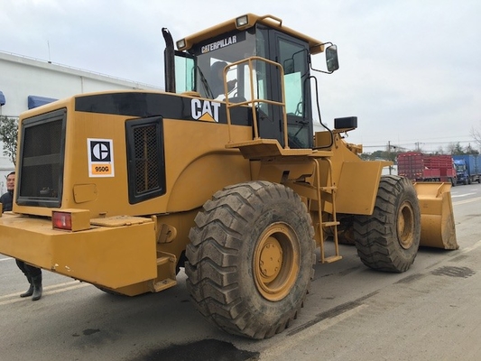 5-6 ton Kullanılmış Cat 950G tekerlekli yükleyici 2.9-3.6 m3 kova yükleyici