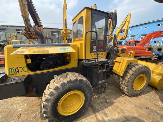 3-5 ton ikinci el Komatsu WA320-3 Tekerlekli yükleyici Kullanılmış ön yükleyici