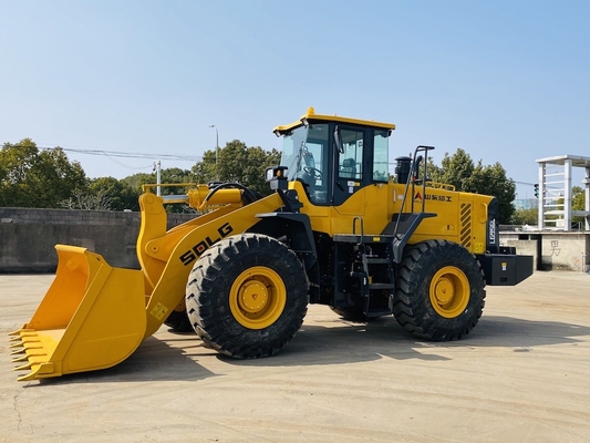 Kullanılmış SDLG LG956L 2.5-4.5 m3 kova kapasitesi ile ikinci el ön uç tekerlekli yükleyici