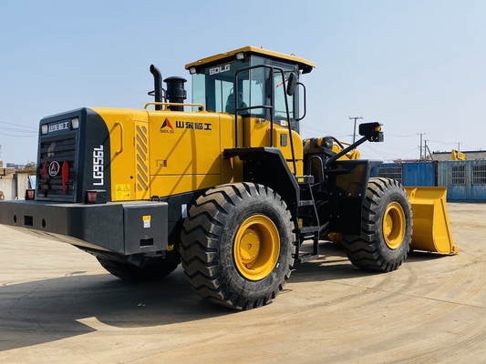 Kullanılmış SDLG LG956L 2.5-4.5 m3 kova kapasitesi ile ikinci el ön uç tekerlekli yükleyici
