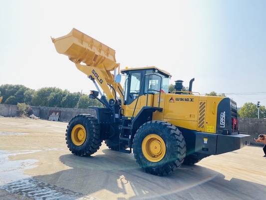 Kullanılmış SDLG LG956L 2.5-4.5 m3 kova kapasitesi ile ikinci el ön uç tekerlekli yükleyici