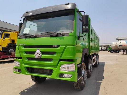 Kullanılmış Çöp Kamyonu Sinotruk Howo 371hp 6x4 8x4 Tipper Satılık