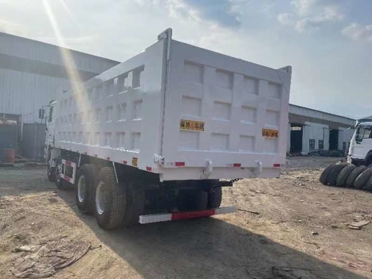 Kullanılmış SHACMAN F3000 8X4 6X4 Ağır Çöp Kamyonu 12 Lastik 400HP Çöpçü