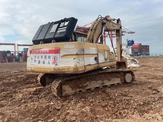 Orijinal Japonya Cat 320b ikinci el kazıcı, Caterpillar kullanılmış ray kazıcı 20 ton