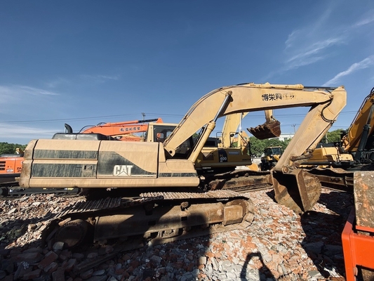 İkinci el CAT Caterpillar 325B Hidrolik sürünen kazıcı 25 Ton kullanılmış güzel kazıcı mevcut