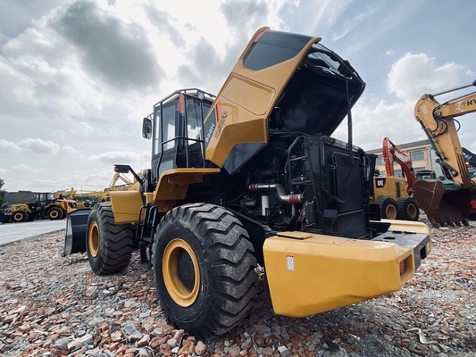 5 ton kullanılmış Liugong CLG856H tekerlekli yükleyici ikinci el 3cbm kova yükleyici