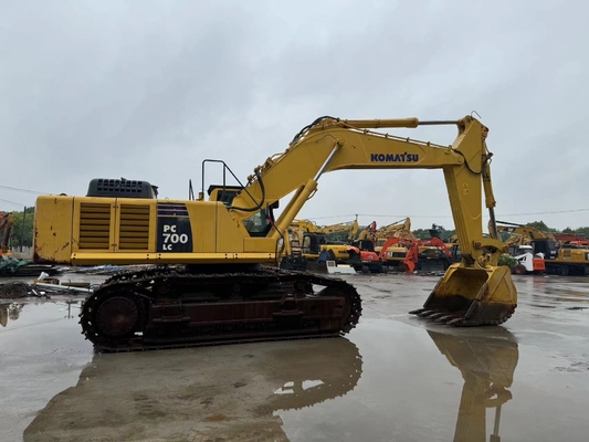 70 Ton Asıl Japonya İkinci El Komatsu PC700-8 Sürünen Ekskavatör Kullanılmış Pista Ekskavatörü Satışta
