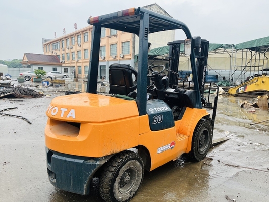 3 tonluk kullanılmış Toyota Çatal Aracı Japonya'dan orijinal Toyota Çatal Aracı ikinci el 3000mm