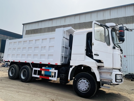 Kullanılmış SHACMAN F3000 6X4 Ağır Çöp Kamyonu 10 Lastik 300HP Çöpçütü