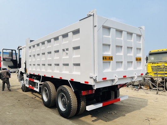 Kullanılmış SHACMAN F3000 6X4 Ağır Çöp Kamyonu 10 Lastik 300HP Çöpçütü
