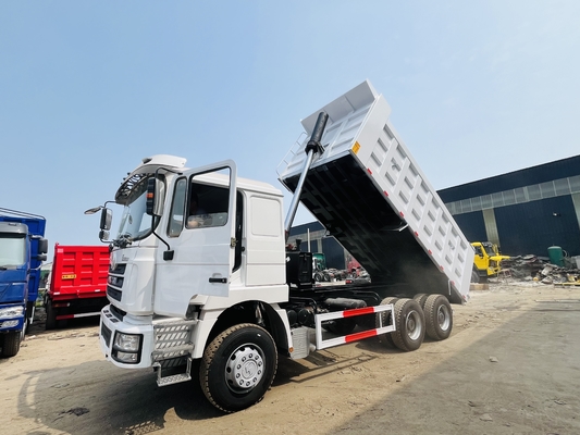 Kullanılmış SHACMAN F3000 6X4 Ağır Çöp Kamyonu 10 Lastik 300HP Çöpçütü