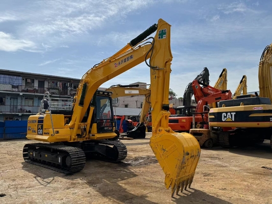 13 ton orijinal Japonya ikinci el Komatsu PC130-7 sürünen kazıcı satılık