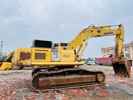 45 Ton Asıl Japonya İkinci El Komatsu PC450-8 Sıkıştırıcı Ekskavatörü Satışta
