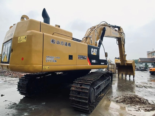 Orijinal Japonya Cat 349D ikinci el ekskavatörü, Caterpillar Kullanılmış Çizgi Ekskavatörü 49 Ton