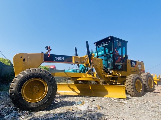 Ağır Ekipman Kullanılmış Caterpillar Cat 140H Motor Grader Satılık