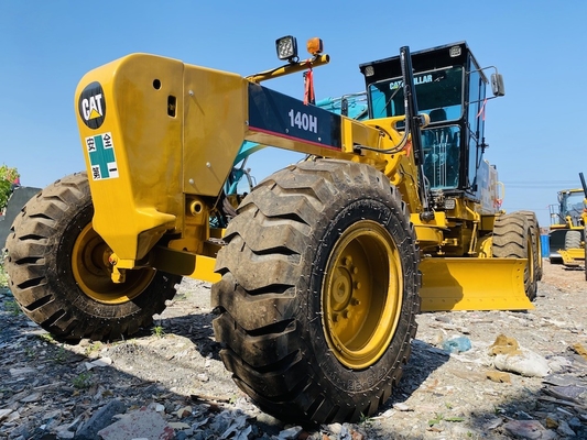 Ağır Ekipman Kullanılmış Caterpillar Cat 140H Motor Grader Satılık